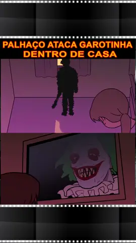 Palhaço Ataca Garotinha Em Casa #terror #palhaço #animação #horror #sombrioecurioso #suspense