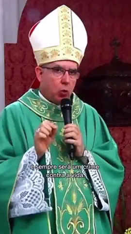 Olha só o que esse bispo falou acerca do 4b@r70!!!! 😱😱😱 “[…] ainda que qualquer tribunal sobre a face da Terra aprove o ab0r70 a título de qualquer caso… ainda será um crime!”  Essa é a posição da Igreja!  Juntos pela vida! Excelente posicionamento, @domdevair. Vídeo: @tvoracao @diocesedepiracicaba  #reelscatolico #afavordavida #catolicismo #catholicchurch #igrejacatolica #catolico 