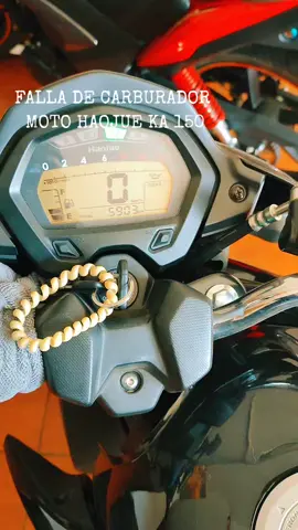 falla de carburador moto 🛵 haojue ka 150