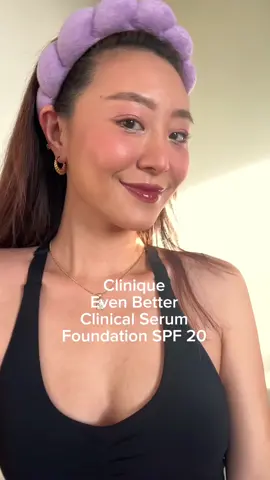 Honestly, TELL ME HOW Clinique’s Even Better Clinical Serum Foundation SPF 20 has lasted all day?! 😍Formulated with hyaluronic acid and vitamin C, it keeps my skin hydrated and glowing.🤌🏼 Plus, you won’t have a shiny t-zone! #EvenBetter #CliniquePartner #Ad #Clinique 