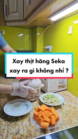 Xay thịt hãng Seka đỉnh thật, sắm e nó về xay chỉ có ph...ê ... xay đa năng luôn lại bảo hành của hãng 12T  #khosiHungHue #huegiadungthongminh2 #xaythit #xaythitSeka #mayxaythuytinh 