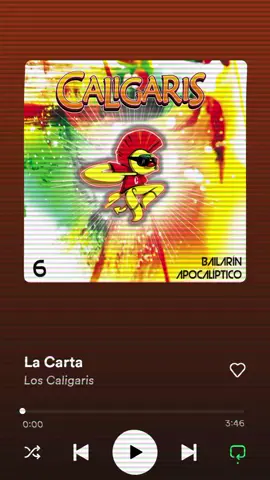 compartiendo mis gustos musicales con ustedes. La carta - Los Caligaris 🤡 #loscaligaris  #ska #rock #musica #dedicar 