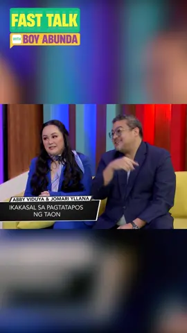 Love is sweeter the second time around #FastTalk #FastTalkGMA #FastTalkWithBoyAbunda #BoyAbunda #AbbyViduya #JomariYllana #fyp