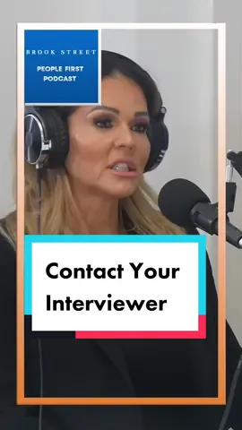 Is it a good thing to contact the person interviewing you for a job? #jobsearch #recruitment #interviewtips 