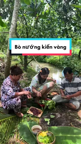 Bò nướng kiến vàng #nhàyama #phanyennhi #ancungtiktok 