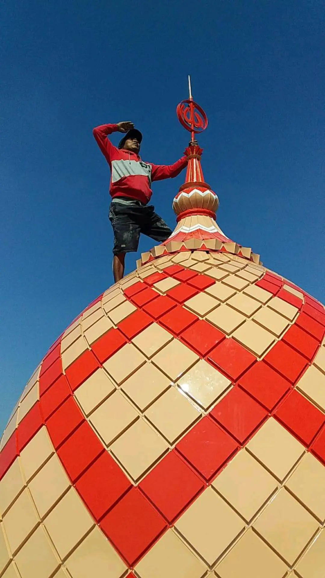 #pengrajinkubahmasjid 