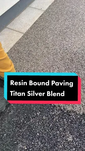 Driveway Transformation using the Resin Bound Paving. Titan Silver was used in this Driveway Transformation. #drivewaygoals #driveway #resinbound #resinboundinstallation #resin #transformation #construction #propertymaintenance #diyprav #pravhowto #fyp 