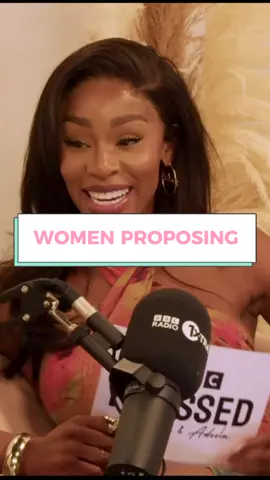 Peaches, are you Team Proposal or Team Stand Up? #adeolapatronne #mariammusa #pressedpodcast #proposal