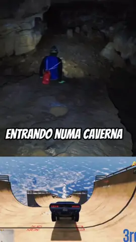 HOMEM ENTRANDO EM CAVERNA #caverna #night #asmr #explorar 