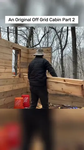An Original Off Grid Cabin Part 2 #builder  #building  #builder  #buildingahouse  #cabin