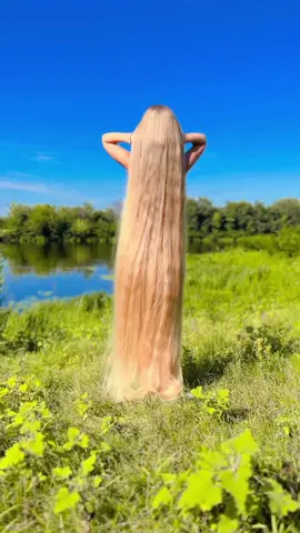 #longhair #blonde #blondehair #hair #hairstyle #nature #lake #disney #stitch #usa #tiktok #rapunzel #trend #recommendations #reki 