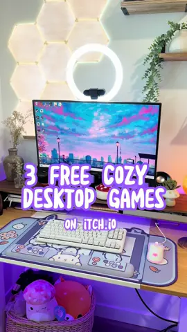 I love discovering cozy games on Itch.io! They have so many adorable indie cozy games and so many that are free! These are just a handful of the games that I’ve found! #cozygames #cozygamer #cozygamergirl #cozygamingcommunity #cozydesksetup #cozypcsetup #freegames #freegamesonline #gamerecomendation #cozygamerecommendation #cozygamesforpc 