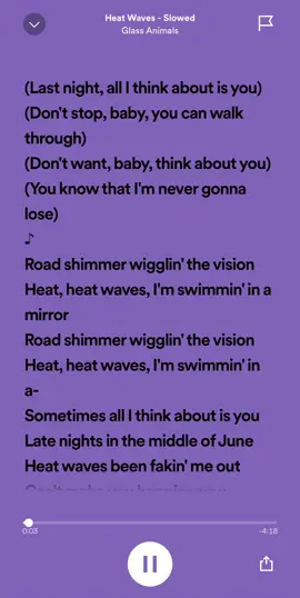Heat Waves - Slowed #lyrics #fulllyrics #fypシ #fyp #vampire 