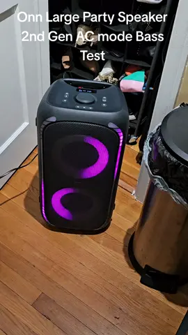 Onn Large Party Speaker 2nd Gen Deep Bass Test #Onn #jbl #bass 