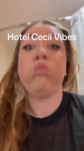 Getting ready to explore downtown #hotelcecil #creepy #storytime #shutupmichelle #campbelllchaos #fyp #foryou #grwm #imscared 