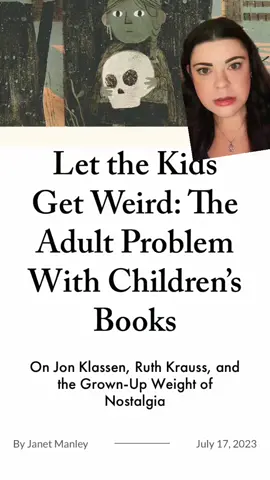 I also highly recommend Ursula Le Guin’s full paper “The Child and the Shadow” which is quoted from in the lithub piece #BookTok #childrensbooks #greenscreen 