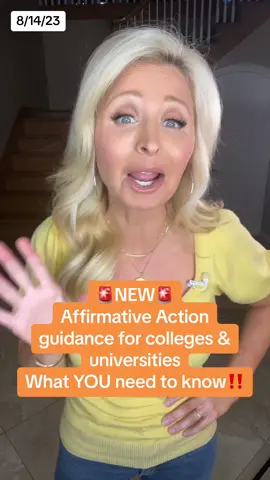 #affirmativeaction #collegeapplications #longervideos Dept. of Education & Dept. of Justice put out new guidance for colleges and universities to comply with the Supreme Court’s ruling that gutted affirmative action but also continue to have racially diverse campuses. 