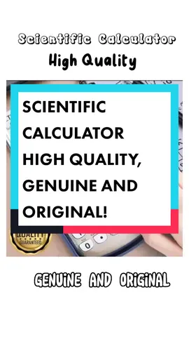 SCIENTIFIC CALCULATOR HIGH QUALITY, GENUINE AND ORIGINAL! #scientificcalulator  #Highquality #foryourpage  #fypシ 