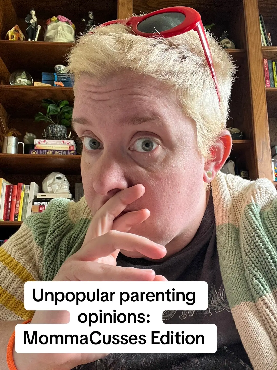 Unpopular opinions on parenting. I have lots more. Should I do more? #mommacusses #momlife #unpopularopinion #responsiveparenting 