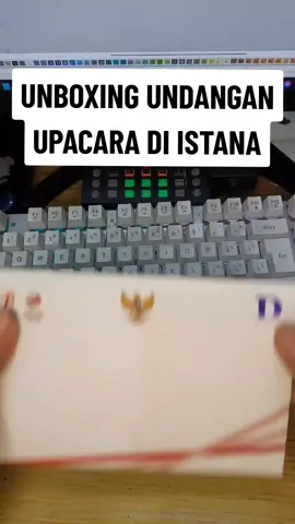 Undangan Upacara Di Istana Merdeka 17 Agustus 2023. Suatu kehormatan dan kebanggan bagi saya untuk menghadiri undangan. #terusmelajuuntukindonesiamaju 
