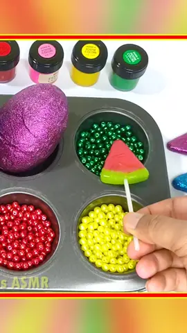 Kids Tiktok Video | How to Make Bead Ball Change in to Lollipop #asmr #satisfying #lollipop #glitters #kidsoftiktok 