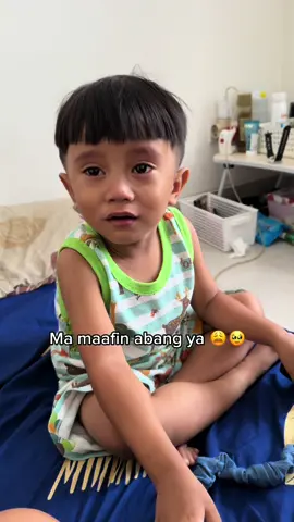 Hitung berapa kali abang minta maaf perkara bando patah 🥹 #rubyfain 
