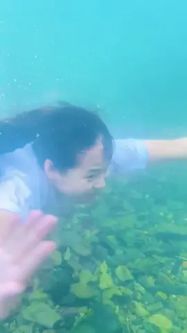 wetgirl in river#wetgirl #girlswimming #swimmingwithclotheson