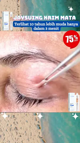 Terlihat 10tahun lebih muda hanya damlam 3 menit #eyecream #krimmata
