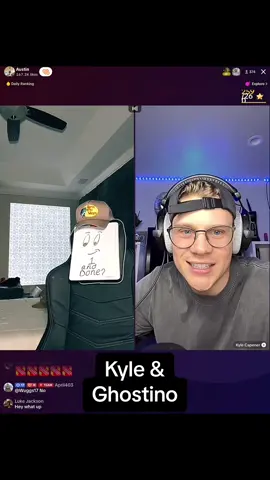 @Austin tried ghost mode on @Kyle Capener but he said not today Ghostino. 👻😂 #🅰️team #strongertogether #family #ghostmode #ghostino #austinarmstrong #kylecapener 