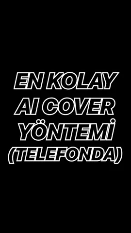 Ai cover nasıl yapılır? Cevabı videoda daha fazla içerik için takip etmeyi unutmayın. #aicover #aicovernasılyapılır ##aisong #yapayzeka #artificialintelligence #bangerapp 