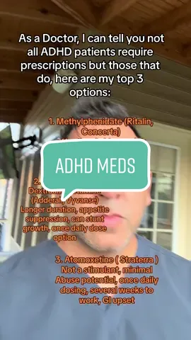 Not all patients that habe ADHD require medications but for those that do, this can be a life changer. #adhd #vyvanse #adderral #concerta #straterra #ritalin