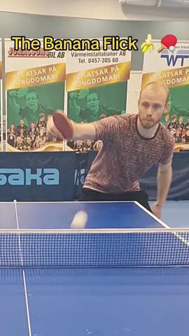 Tutorial for the banana flick🏓🏓#tischtennis #bordtennis #tabletennis #pingpong 