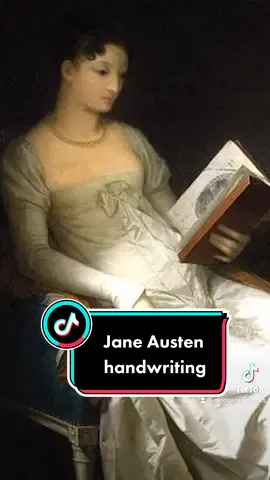 Jane Austen’s handwriting! #janeausten #handwriting #booktokfyp #prideandprejudice #moonsrarebooks #bookish 