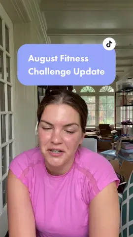 August Fitness Challenge Update #fitnessmotivation #fitnesschallenge #augustfitnesschallenge #exercise #MentalHealth #workoutmotivation #pushingyourself #settingoals #dailyvlogs 
