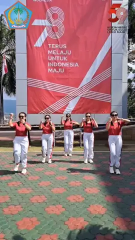 Biro Perekonomian Daerah Provinsi Sulawesi Utara mengucapkan Dirgahayu RI Ke 78 dan Provinsi Sulawesi Utara Ke 59. Merdeka 🇲🇨 #hutri78sulut59  #lombavidiotiktok 