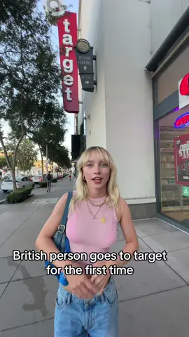 Experiencing target for the first time as a british person #la #target #britishinamerica 