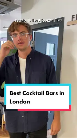 We asked the team to tell us where’s good for cocktails in London 👀 #yondercard #london #bestof 