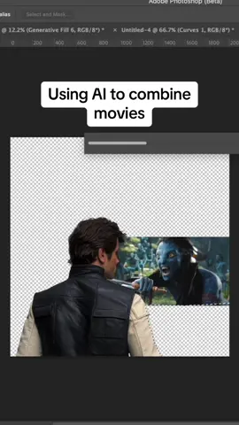 Using Photoshop’s generative AI to combine the Star Wars and Avatar universes #photoshop #photoediting 