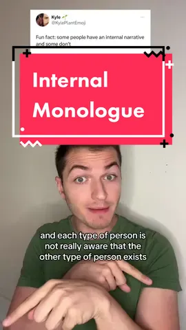Do you have an internal monologue? Or do you think more with visual imagery? Let me know what you think in the comments, and take the quiz in my bio to find out more. If you take the quiz let me know how you score!  Also, if you want to learn more about this topic, check out the following paper: Roebuck, H., & Lupyan, G. (2020). The internal representations questionnaire: Measuring modes of thinking. Behavior Research Methods, 52, 2053-2070. The quiz is from the above paper.  #psychology #psychologyresearch #internalmonologue #aphantasia 
