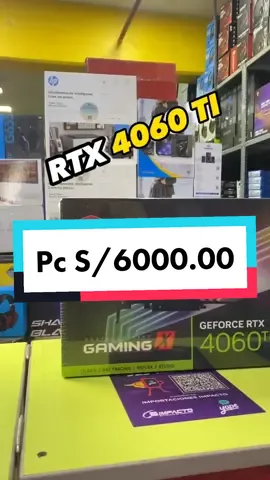 Respuesta a @ochigeorge pc gamer S/ 6000 soles #importacionesimpacto #compuplaza #pcgamer #intel #streaming 