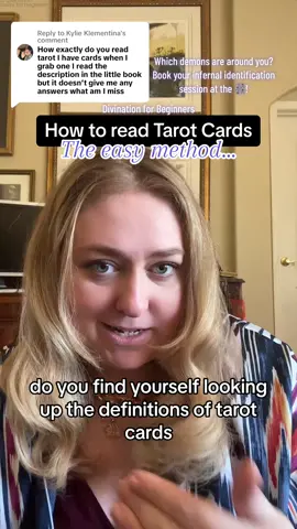 Replying to @Kylie Klementina the easy way to learn tarot cards- here is a simple method that will help you understand not only the meanings of the cards but how the cards relate and what parts of your life they might relate to. The goal is to stop being so literal, put on your thinking cap and use the SYMBOLISM to INTUITIVELY understand the cards. Let’s read some Tarot! #divination #tarot #tarotforbeginners #tarotreader #babywitch #learntarot #learningtarot 