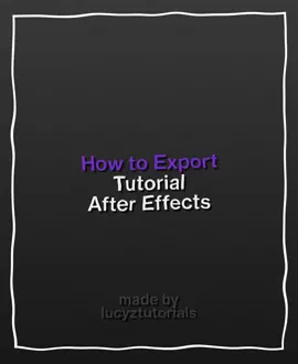 highly requested 🫶 #aftereffects #aehelp #tutorial #render 