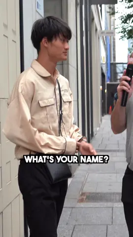 Japanese student lives in Toronto #streetinterview #foryou 