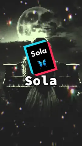 Sola Sola Te vas quedando sola Por un recuerdo herida Siempre sola, por la vida El tiempo Como un reloj de arena Te va quitando la vida lentamente Sin amor #JorgeRigo #musicadetelenovelas #lasamazonas #exito #80s #90s 
