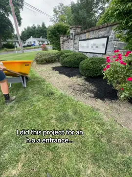 I quoted the mowing too but the current company was cheaper so they kept them 😂🤷🏼‍♀️ #mulchjob #timelapse #beckthebeast #lawncare 