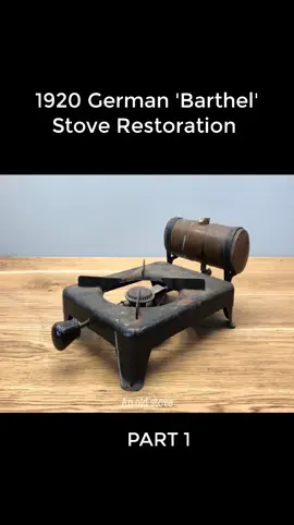 1920 German 'Barthel' Stove Restoration - A 'my mechanics' Collaboration! PART 1 #restorationprojects #restoration #StoveRestoration #Barthel #old #oldthings #asmrsounds #satisfying