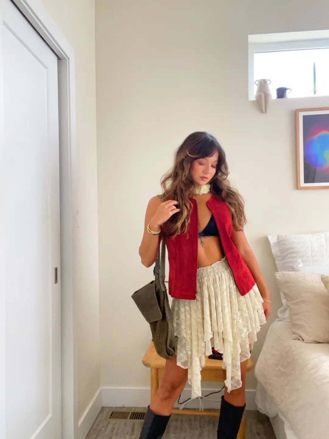 Acting like im being watched by my crush (Austin) 🥀✨ #OOTD #outfitoftheday #fashioninspo #artsygirl #outfitinspo 