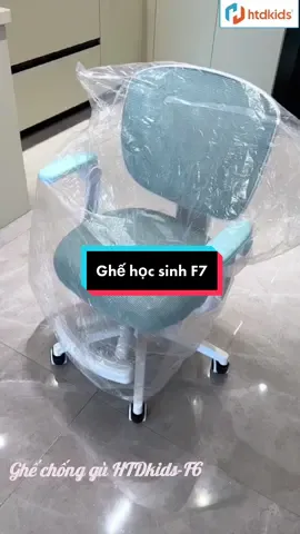Ghế học sinh F7 với chức năng tăng giảm chiều cao phù hợp cho các bé trong độ tuổi đi học - Tựa lưng lưới thoáng khí - Đệm ngồi cực êm đàn hồi tốt - Có gác chân tiện lợi#CapCut 