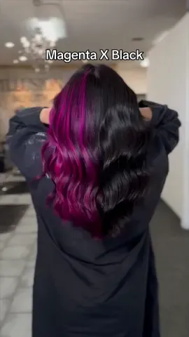 These type of transformations are challenging but so much fun💗🖤  *we are not fantasy color experts, we know how to lighten our clients correctly and do one color fantasy tones*  #phoenixhair #phoenixhairstylist #fantasycolor #pulpriot #arizonahair #arizonahairstylist #arizonahairsalon #phxhairsalon 