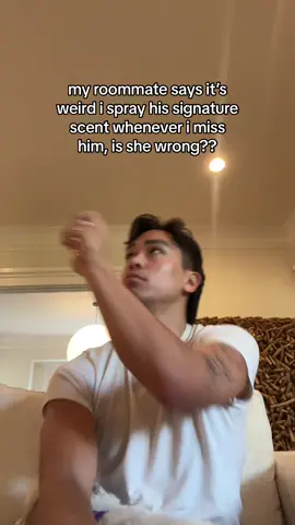 (no, ur not weird for spraying his signature scent) #fragrance #cleanfragrance